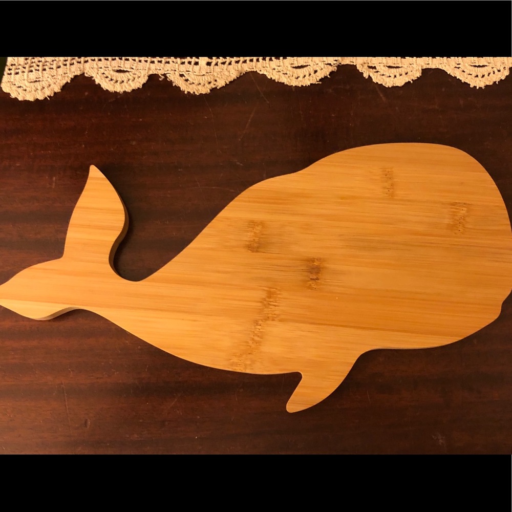 Whale Shaped Cutting Board